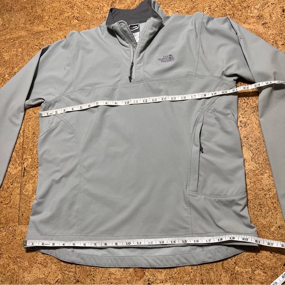 The North Face Wm’s Apex Flight Series Pullover Quarter Zip Jacket In Gray Sz L - Picture 15 of 16